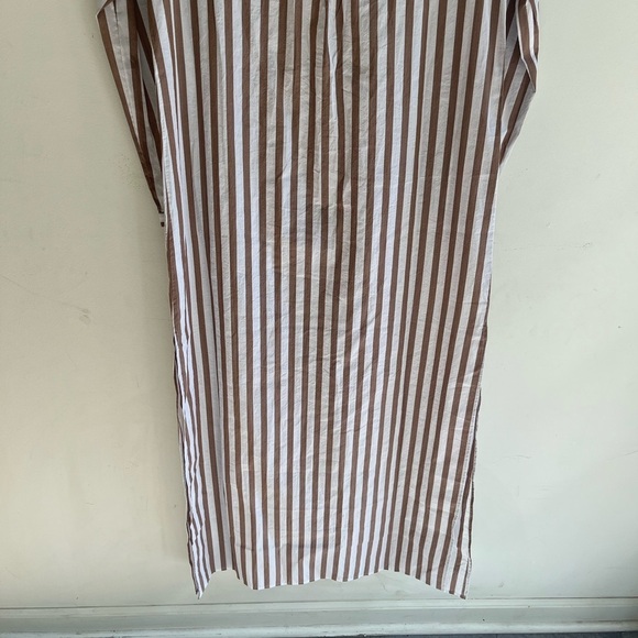 NWT! FORTELA Valery Striped Embellished Cotton-Voile Maxi Dress Size Small - Picture 9 of 10